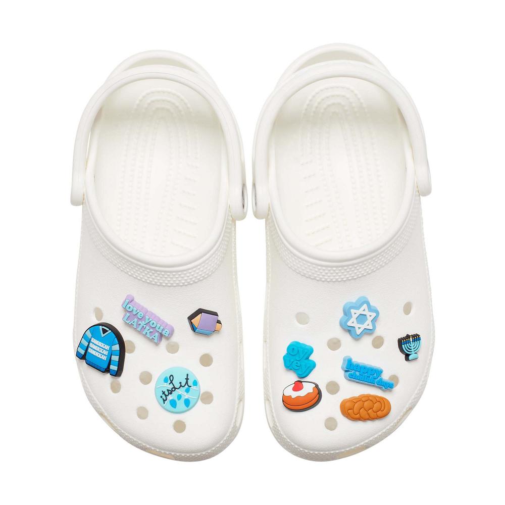 Clips Jibbitz Crocs Hanukkah 10 Pack Homme Multicolore | France 0984CTVE